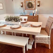 Bradding Rain White 84 Dining Table Pier 1 Midcentury Modern Dining Table Pier 1 Dining Table Dining Table