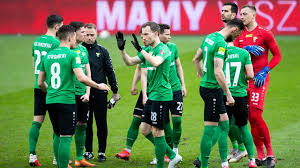1 stycznia 2007 nastąpiło wydzielenie męskiej sekcji piłkarskiej z wielosekcyjnego gks górnik łęczna i utworzenie spółki akcyjnej. Fortuna 1 Liga Gornik Leczna Korona Kielce Transmisja W Polsacie Sport Extra Polsat Sport