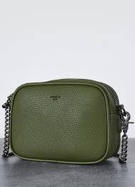 This classy grace micro crossbody is perfect for the minimalist, with just enough room for essentials. Angela Roi Grace Micro Crossbody Signet Olive Naturisimo