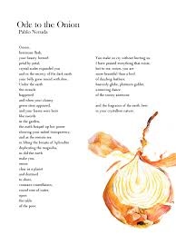 Poetry Friday Onions Neruda Gathering Books