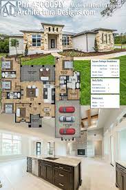 Another staple of the modern design is the use of glass and large windows as an exterior showcase. Plan 430009ly Modern Hill Country Retreat Country House Design Country House Plans Modern House Plans