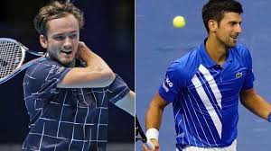 Victory takes djokovic's grand slam singles tally to 18. Nitto Atp Finals 2020 Daniil Medvedev Delivers Major Upset To Book Semi Final Spot Stuns World No 1 Novak Djokovic Against All Odds Firstsportz