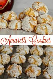 Delicious And Easy Amaretti Cookie Recipe Using Amaretto Liqueur And Almond Flour This Traditional Ita Amaretti Cookie Recipe Amaretti Cookies Italian Cookies