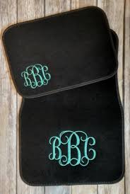 Yep, you guessed right, we have those too. Monogrammed Car Mats Embroidered Not Vinyl Car Accessories Pink Car Accessories Car Mats