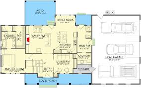 Selecting a house plan with master down (sometimes written as master down house plan, main level master home plan or master on the main floor plan) is something every home builder. Colonial Country Home Plan With Main Floor Master Bedroom 525002sth Architectural Designs House Plans