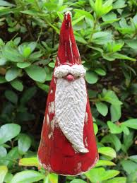 Wichtel Zwerg Keramik Figur Zaunhocker Gartenstecker Nikolaus 13cm 2 Eur 15 50 Zaunhocker Weihnachten Ton Topferarbeiten