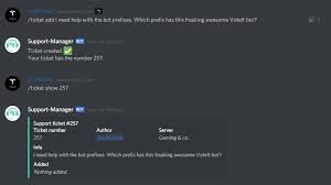 Working with discord models is a fairly common thing when defining commands, as a result the library makes working with them easy. Support Manager A Discord Bot That Manages Support Tickets