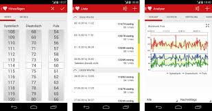 Blutdruck App Fur Android Und Iphone Messen Und Aufzeichnen