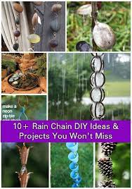 10 Diy Rain Chain Project Tutorials You Won T Miss Rain Chain Diy Rain Chain Rain Garden