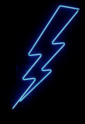 Blue Neon Lightning Flickr Photo Sharing Neon Wallpaper Neon Signs Blue Neon Lights