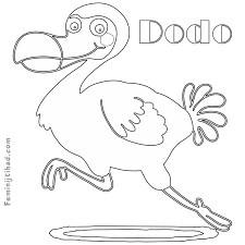 Printable Dodo Coloring Pages Free Coloring Sheets Bird Coloring Pages Animal Coloring Pages Coloring Pages