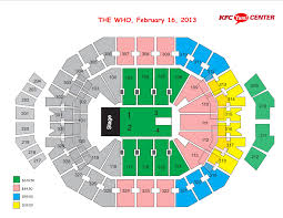 organized yum center virtual seating chart 2019