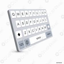 You can write any language in any alphabet (or script) using your existing keyboard. Vector Modern Keyboard Of Smartphone Alphabet Buttons Stock Vector Crushpixel