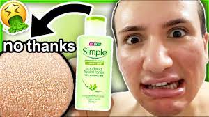 Many of the toners listed here are made for all skin types. I Tried Simple Toner For One Week Youtube