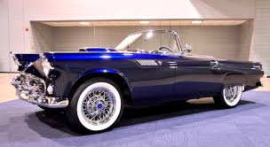 Image result for Thunderbird Blue 1955 Thunderbird