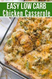 Low Carb Chicken Casserole Keto Friendly Recipe Healthy Chicken Recipes Healthy Chicken Recipes Easy Low Carb Chicken Casserole