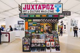 Juxtapoz Magazine Juxtapoz Newsstand By Grotesk Scope Miami 2014 Juxtapoz Juxtapoz Magazine Signage Design
