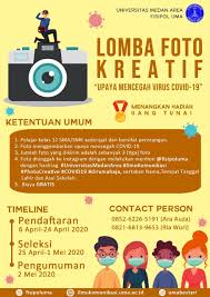 Maybe you would like to learn more about one of these? Lomba Foto Kreatif Upaya Mencegah Virus Covid 19 Fakultas Isipol Terbaik Di Sumut
