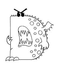 This alphabet has come alive! Alphabet Monsters Coloring Pages By Anita Valle Art Tpt