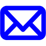 mail icon blue from www.iconsdb.com