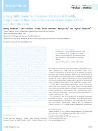 Pdf Living With Gaucher Disease Emotional Health Psychosocial Needs And Concerns Of Individuals With Gaucher Disease Monic Behnken Academia Edu