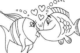 Only the valentine coloring page will print. 30 Kissing Fish Coloring Pages Ideas Fish Coloring Page Coloring Pages Online Coloring Pages