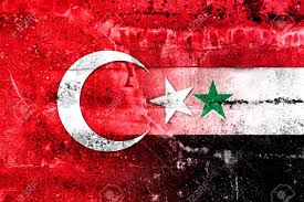 Die turkish flag ist eine vertikale trikolore und zeigt in der mitte das nationale türkische flagge downloads. Syrien Und Der Turkei Flagge Gemalt Auf Grunge Wand Lizenzfreie Fotos Bilder Und Stock Fotografie Image 45718372