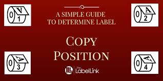 How To Determine Your Label Copy Position