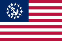 Nicholas, patron saint of seamen. Ensign Of The United States Wikipedia