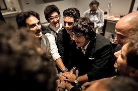 Ignazio boschetto with his girlfriend alessandra di marzo at la botte's restaurant featuring: Il Volo The Teenage Italian Singers Go On Tour The New York Times