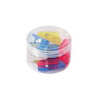 FOSKA CORNER PAPER CLIP PACK #AS1008 - (12PK) 39X39X52MM