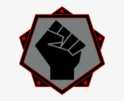 Choose from over a million free vectors, clipart graphics, vector art images, design templates, and illustrations created by artists worldwide! Volosia Black Hand Pentagon Logo Black Panther Fist Logo Transparent Png 632x596 Free Download On Nicepng