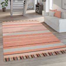 🍂otoño mexicano 🍂 wir haben unseren shops herbstlich eingerichtet: Wohnzimmer Teppich Flachgewebe Im Ethno Design Handgewebt In Rot Und Apricot Kaufen Bei Diva Teppich Center