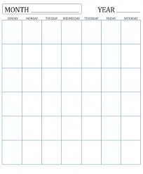 32 helpful blank monthly calendars kitty baby love