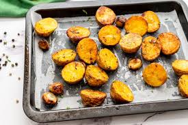 Once you put the bread into the oven, pour 1/2 cup water into the hot pan. Oven Roasted Potatoes Easy And Crispy Wellplated Com