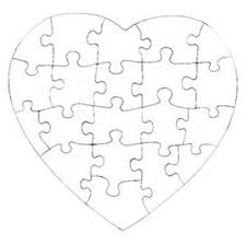 Template For 20 Piece Puzzle Google Search Puzzle Piece Template Puzzle Crafts Puzzle Pieces