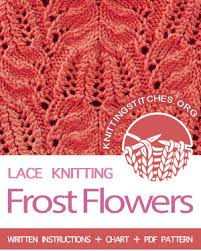 Frost Flowers Knitting Stitches