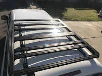 Custom 6000 Series Aluminum Car Top Holder 2040 Silver Black T Slot  Extrusion Profile for Roof Rack Bending Service Included