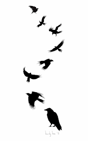 Black And White Ravens Clipart Google Image Result For Https Www Sccpre Cat Mypng Detail 28 285219 Tattoo Flight Crow Drawing Common Ink Raven Tattoo Black Crow Tattoos Crow Tattoo Design