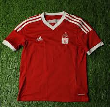 @umbrocolombia posted on their instagram profile: America De Cali Home Camiseta De Futbol 2014 2015