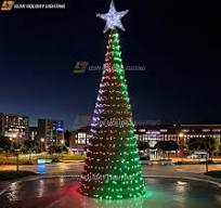 New High Quality 3D Christmas Tree Motif Light for Square ...