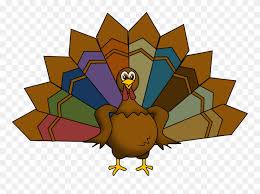 The advantage of transparent image is that it can be used efficiently. Cute Turkey Clipart Colorful Carton Turkey Feathers Png Download 5237460 Pinclipart