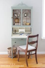 We rounded up our favorite modern secretary desks that are compact and functional enough for credit: Vintage Secretary Desk Makeover Ideas Within The Grove