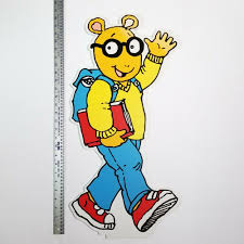 Arthur Aardvark Large Wood Sign Kids Room Library Wall Decor Marc Brown Pbs Marcbrown Library Wall Kids Signs Wood Signs