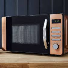 Black And Copper Kitchen Appliances Copper 700w 20l Digital Microwave Dunelm Dizajn Doma Dekor Kuhnya Dizajn Doma