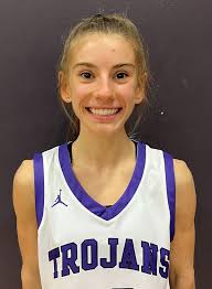 High school girls basketball players excelling