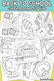 Free printable spiderman images coloring pages coloring for kids. Back To School Coloring Pages For Kids Itsybitsyfun Com