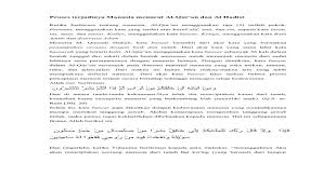 Kemudian air mani itu kami jadikan segumpal darah. Proses Terjadinya Manusia Menurut Al Pdf Document