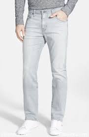 موديلات بناطيل جينز رجالى ٢٠١٦ باللون الأزرق والأبيض Straight Leg Jeans Straight Leg Jeans