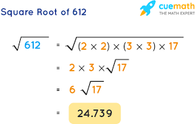 B612 will reflect an image as vibrantly as clear spring water. Square Root Of 612 How To Find Square Root Of 612 Solved